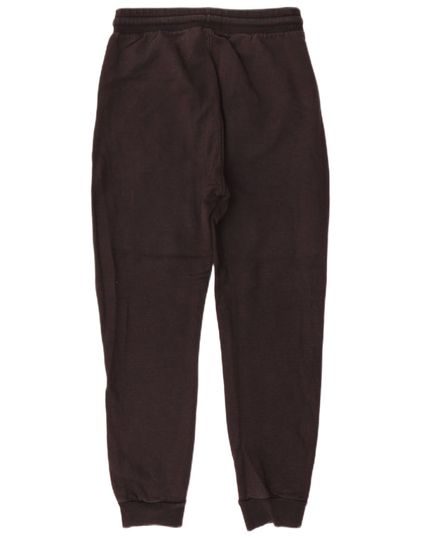 Gaelle Mens Graphic Tracksuit Trousers Joggers Small  Black Cotton