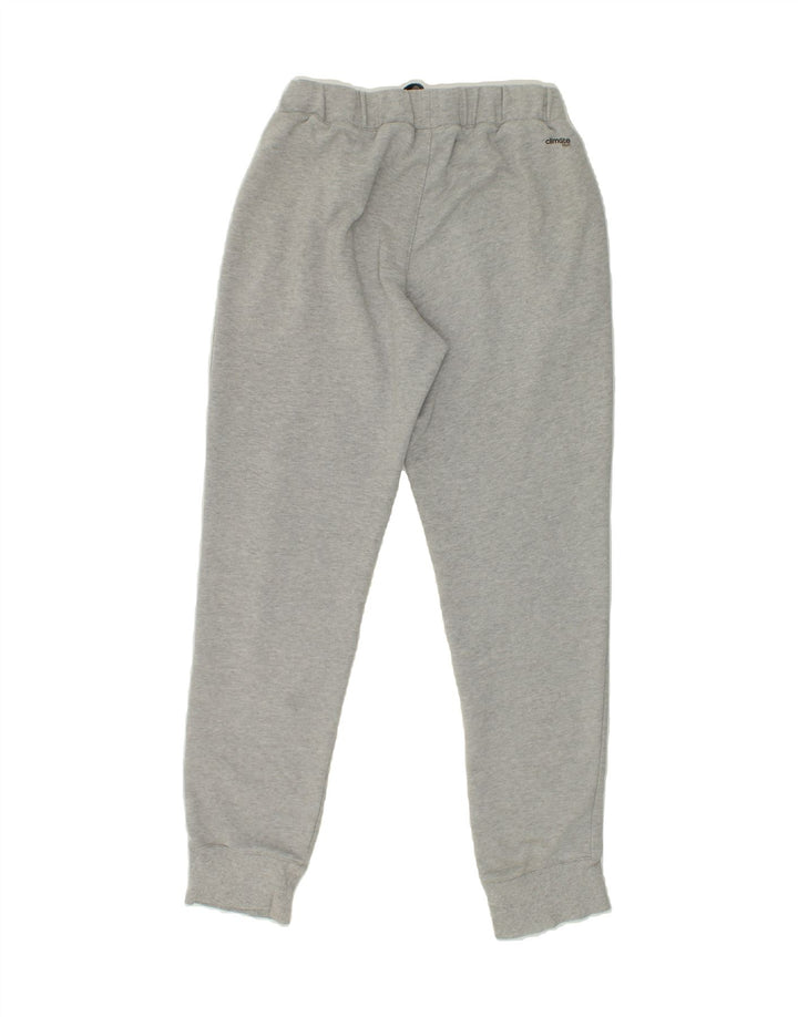 ADIDAS Mens Tracksuit Trousers Joggers Small Grey Cotton Vintage Adidas and Second-Hand Adidas from Messina Hembry 