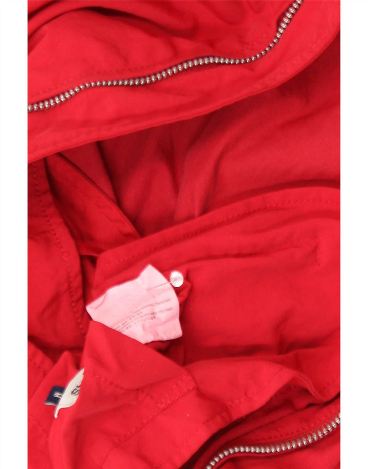 Gas Womens Bomber Jacket UK 14 Medium Red Polyamide
