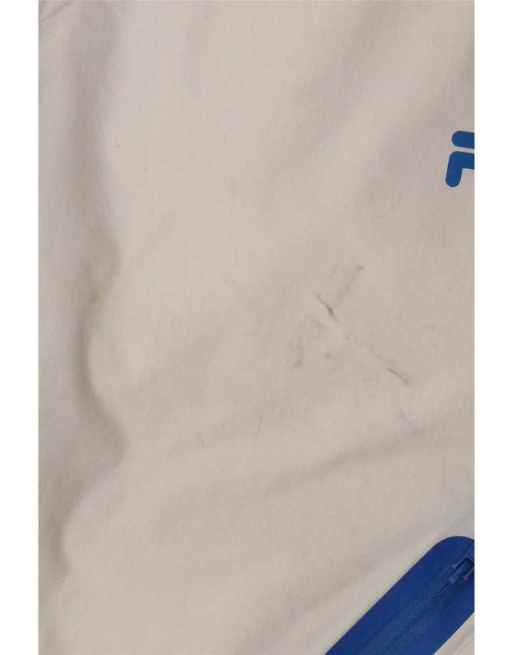 Fila Mens Ski Trousers Medium White Colourblock Nylon