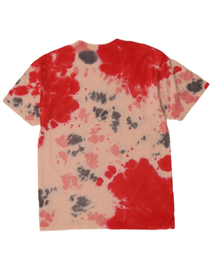 NIKE Mens T-Shirt Top Small Multicoloured Tie Dye Cotton