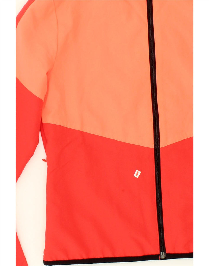 REEBOK Womens Tracksuit Top Jacket UK 6 XS Red Colourblock Polyester | Vintage Reebok | Thrift | Second-Hand Reebok | Used Clothing | Messina Hembry 
