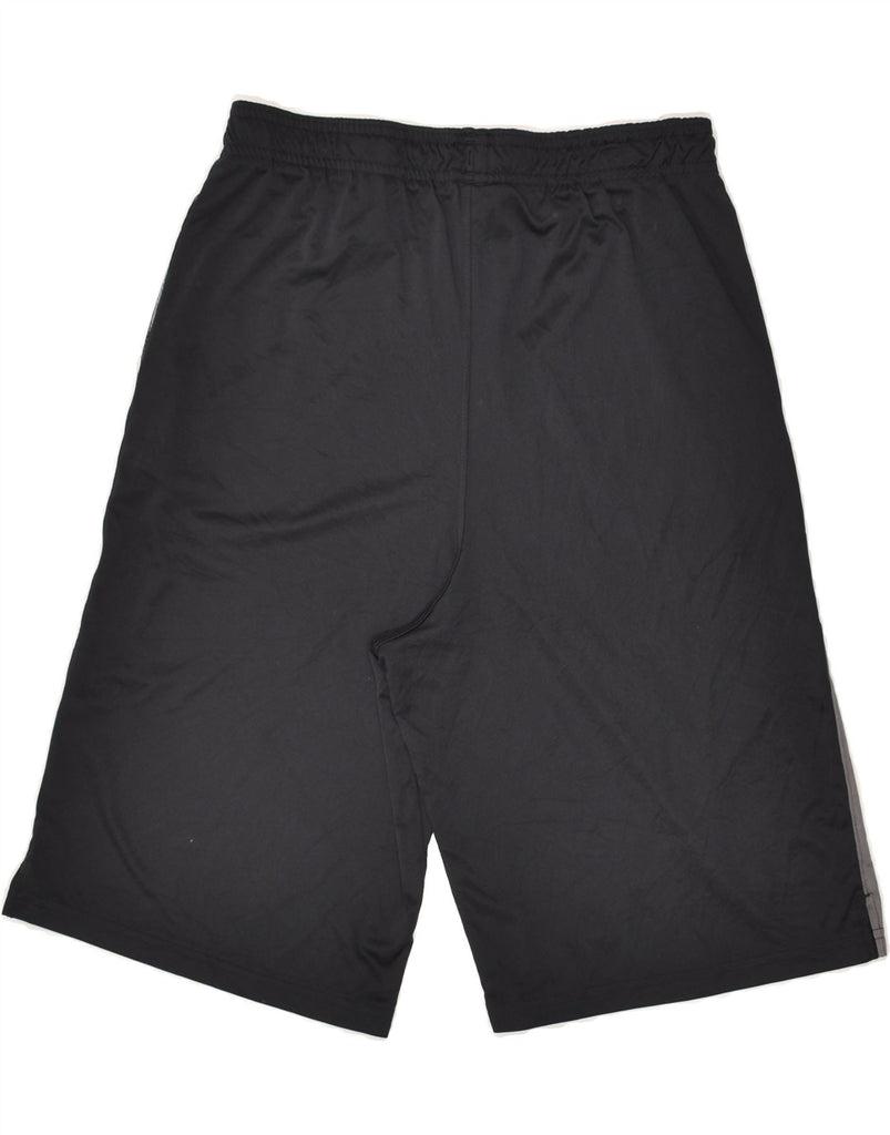 UNDER ARMOUR Boys Sport Shorts 13-14 Years XL Black Colourblock | Vintage Under Armour | Thrift | Second-Hand Under Armour | Used Clothing | Messina Hembry 