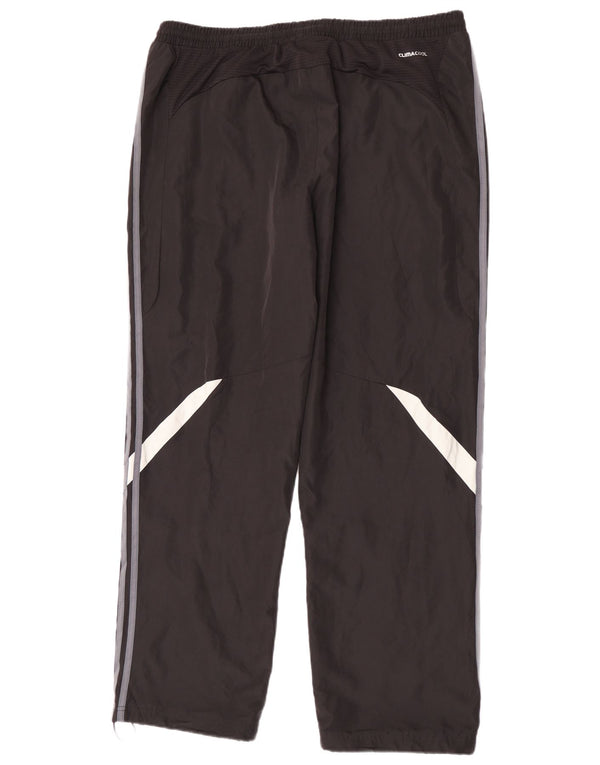 Adidas Mens Climalite Tracksuit Trousers 2XL  Black Colourblock