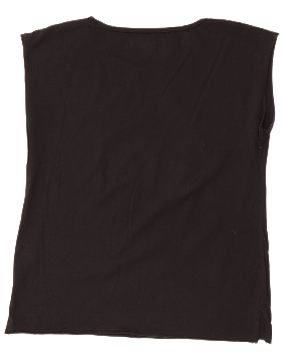 Diesel Mens Graphic Vest Top Medium Black Cotton