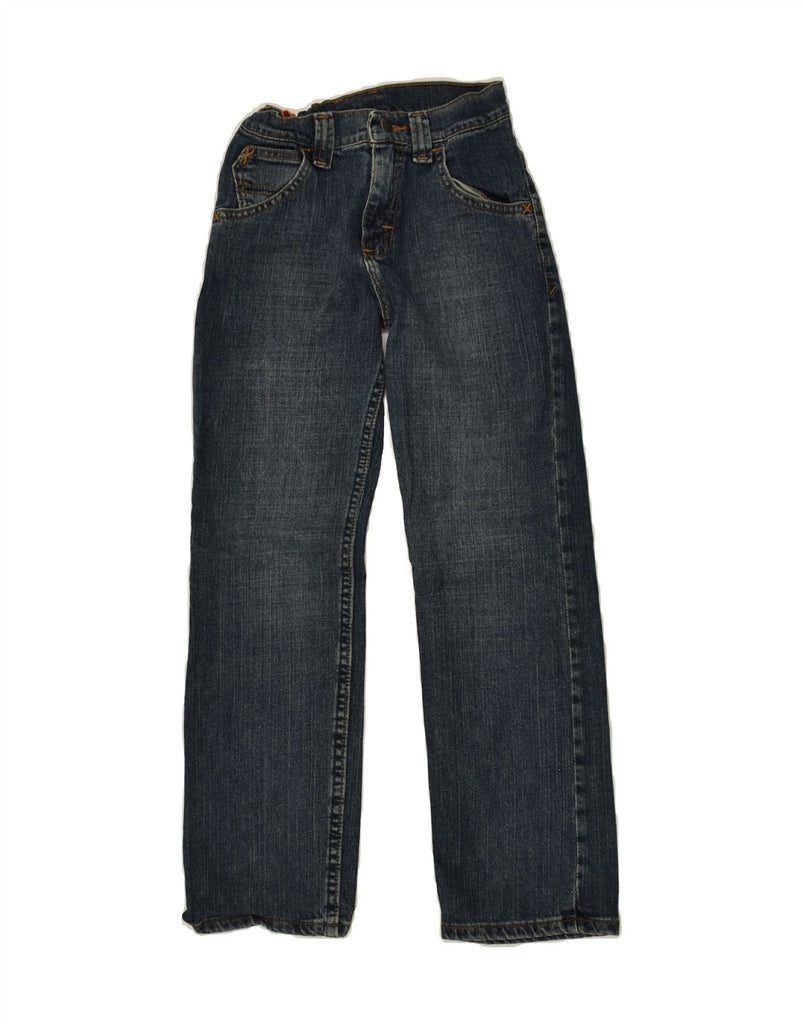 WRANGLER Boys Straight Jeans 9-10 Years W24 L24  Blue Cotton | Vintage Wrangler | Thrift | Second-Hand Wrangler | Used Clothing | Messina Hembry 