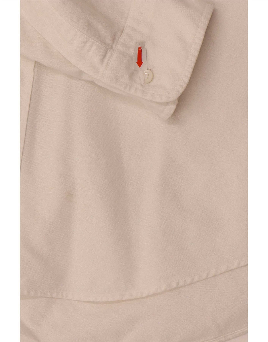Aspesi Mens Shirt Size 39 15 1/2 Medium White Cotton