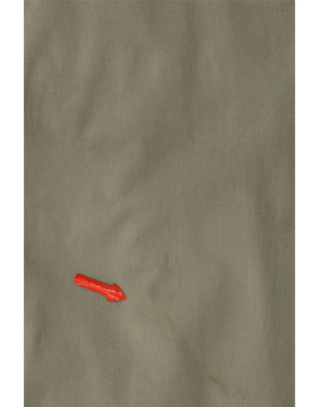 Marks & Spencer Womens Regular Chino Trousers W34 L33 Green Cotton