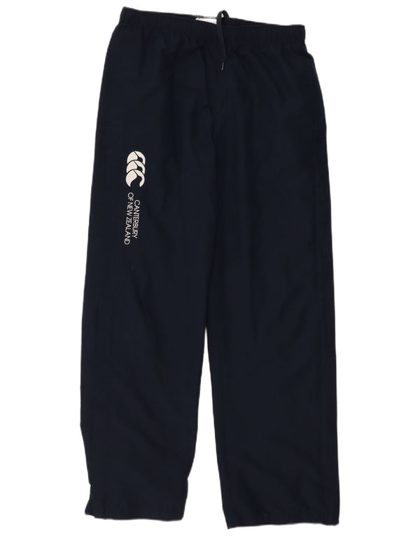 Canterbury Womens Graphic Windbreaker Trousers UK 12 Medium Navy Blue