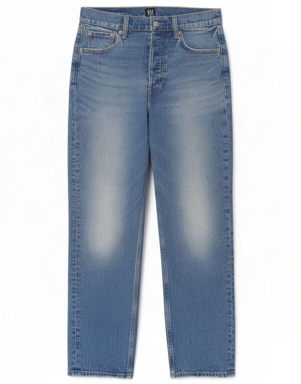Gap Womens Straight Jeans W27 L26 Blue Cotton
