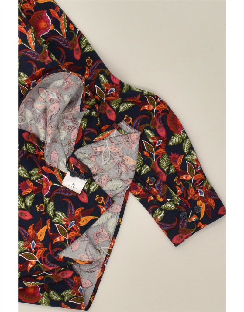 WALBUSCH Womens Shirt EU 40 Medium Multicoloured Floral Cotton Vintage Walbusch and Second-Hand Walbusch from Messina Hembry 