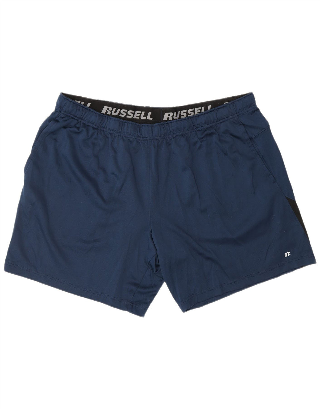 Russell Athletic Mens Sport Shorts 2XL  Navy Blue Polyester