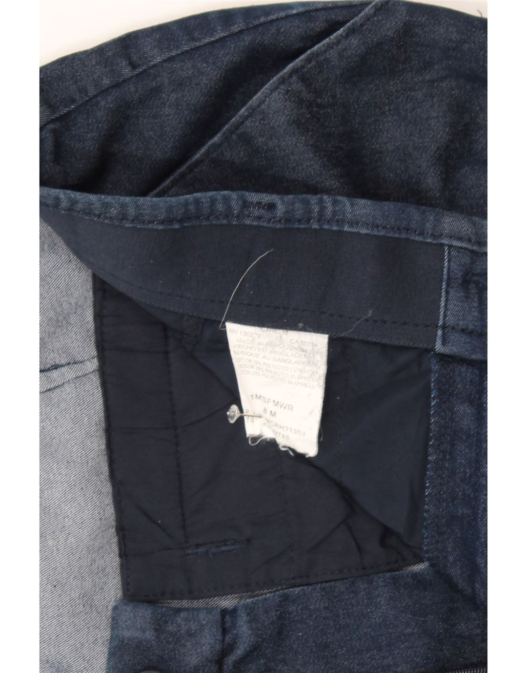 LEE Womens Mid Rise Straight Jeans US 8 Medium W28 L26 Navy Blue Vintage Lee and Second-Hand Lee from Messina Hembry 