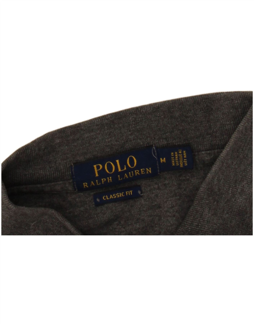 POLO RALPH LAUREN Mens Classic Fit Polo Shirt Medium Grey
