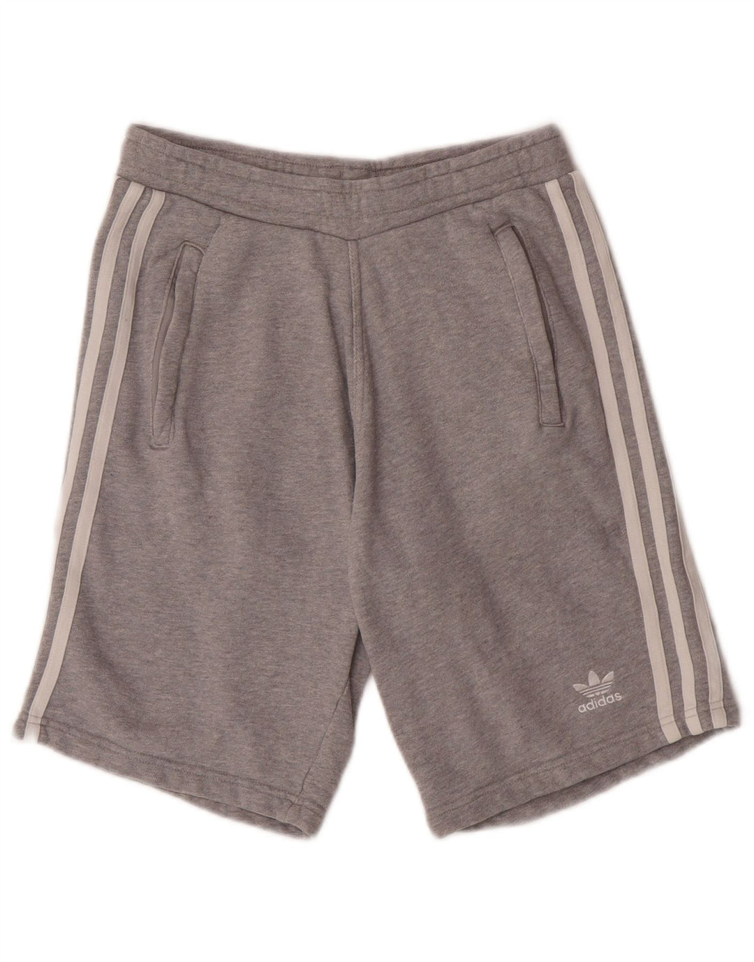 Adidas Mens Sport Shorts Small Grey Cotton