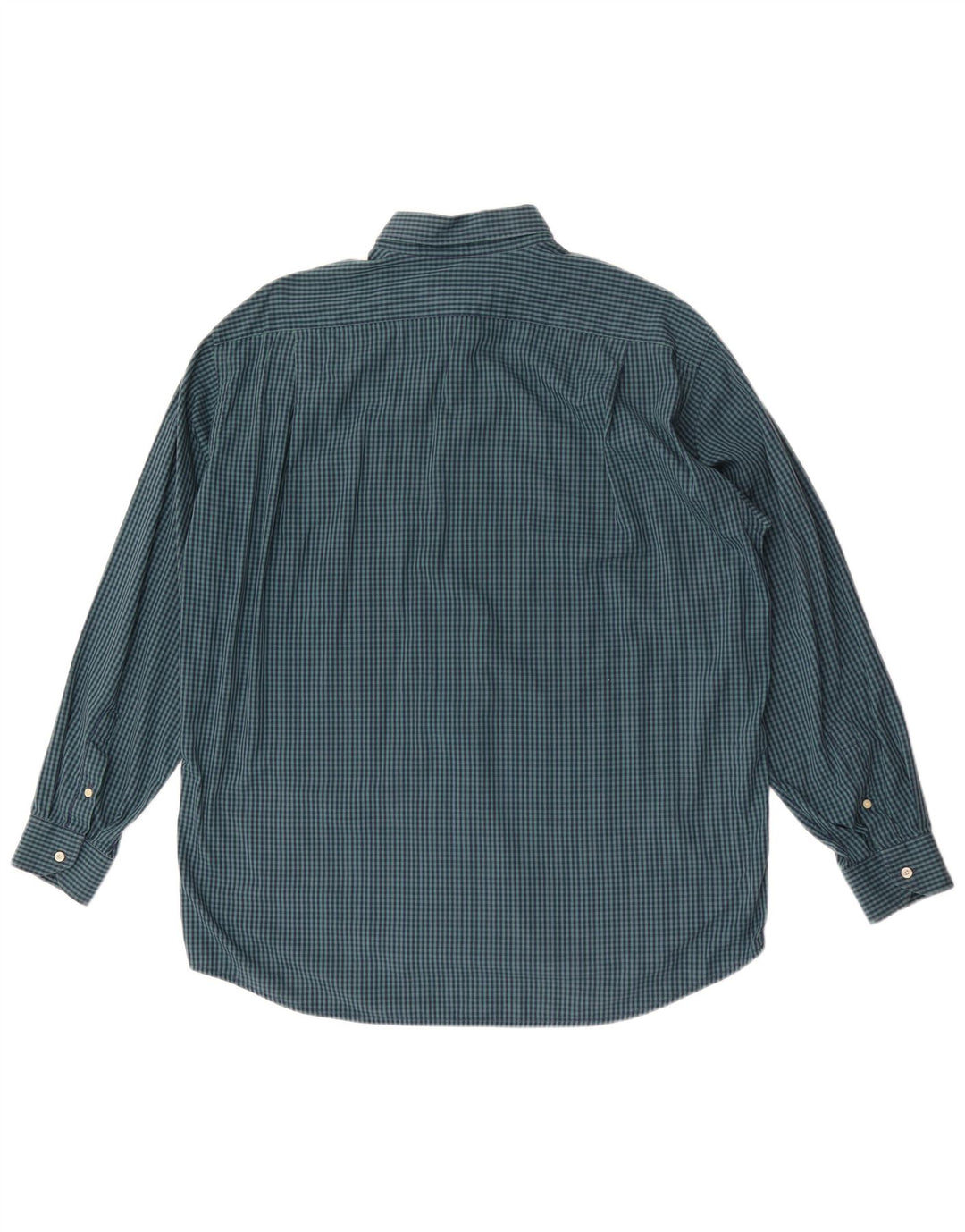 Lacoste Mens Shirt Size 41 Large Green Gingham