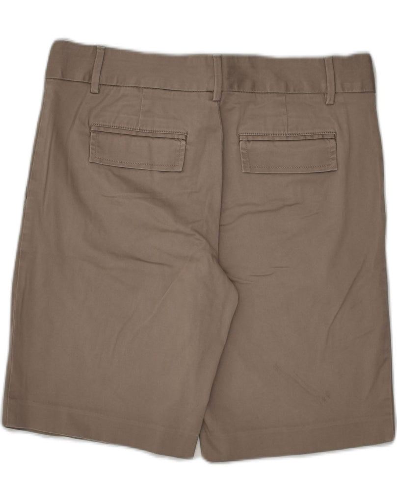 BANANA REPUBLIC Womens Petite Chino Shorts US 8 Medium W32 Brown Cotton | Vintage Banana Republic | Thrift | Second-Hand Banana Republic | Used Clothing | Messina Hembry 