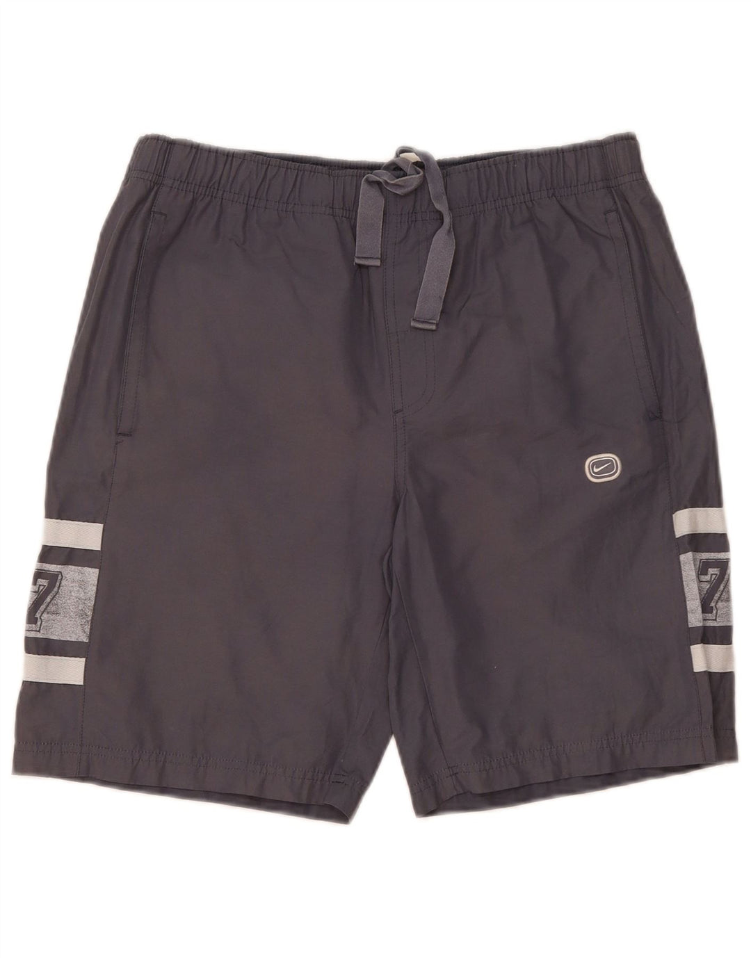 Nike Mens Graphic Sport Shorts Small  Grey Cotton