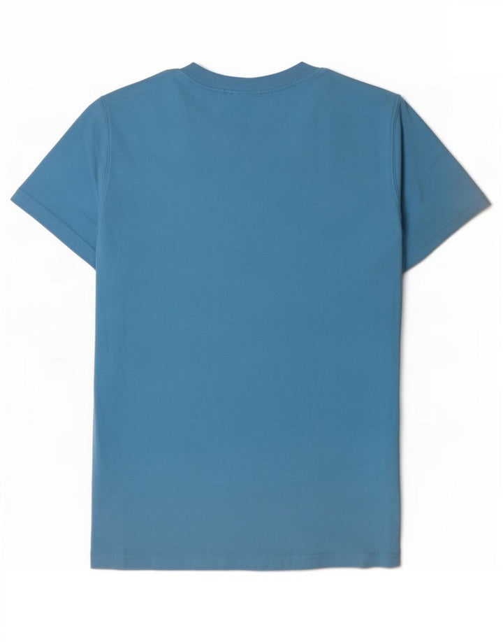 Champion Mens Graphic T-Shirt Top Medium Blue