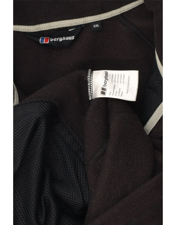 Berghaus Mens Fleece Jacket UK 44 2XL Black Polyester