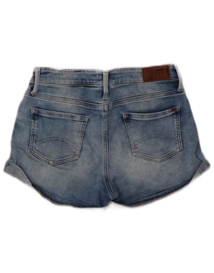 Tommy Hilfiger Womens Denim Shorts W27 Small Blue Cotton