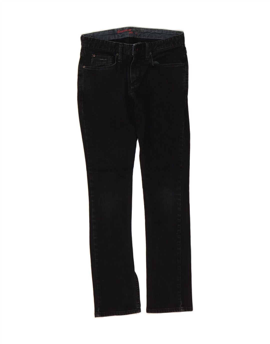 VANS Womens Straight Jeans W28 L28 Black Cotton Vintage Vans and Second-Hand Vans from Messina Hembry 
