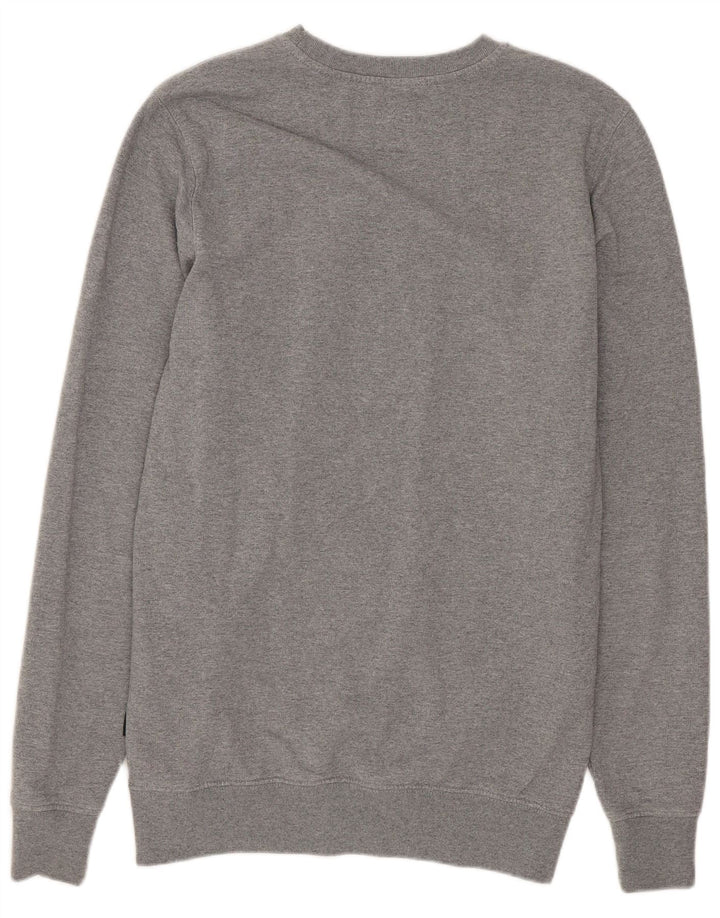 VANS Mens Sweatshirt Jumper XS Grey Flecked Cotton
