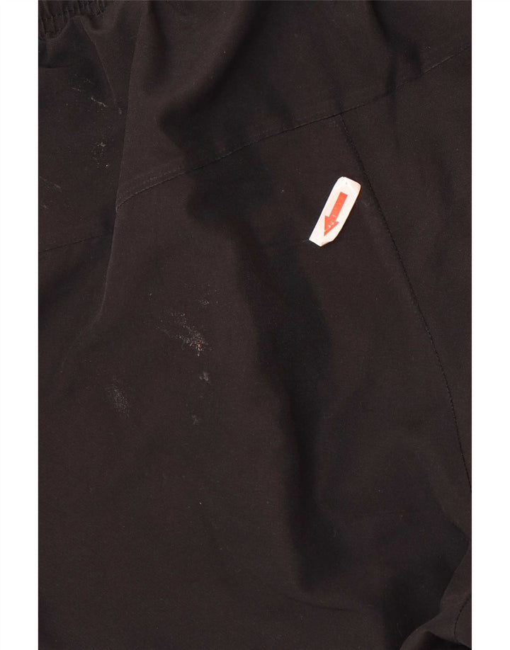Adidas Mens Tracksuit Trousers Joggers Small Black Polyester
