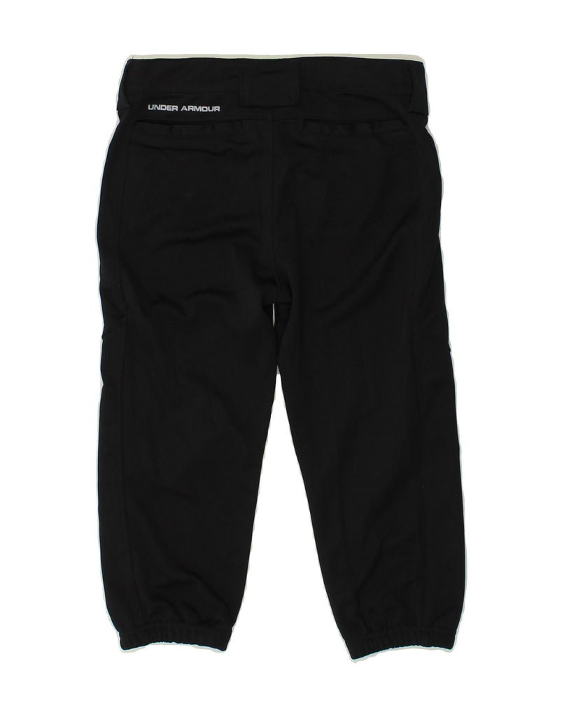 UNDER ARMOUR Girls Tracksuit Trousers Joggers 9-10 Years Black | Vintage Under Armour | Thrift | Second-Hand Under Armour | Used Clothing | Messina Hembry 