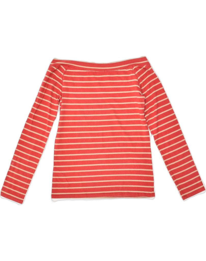 MASSIMO DUTTI Girls Top Long Sleeve 13-14 Years Large Red Striped Cotton | Vintage Massimo Dutti | Thrift | Second-Hand Massimo Dutti | Used Clothing | Messina Hembry 