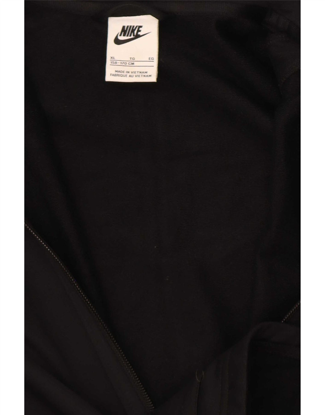 Nike Boys Tracksuit Top Jacket 13-14 Years XL Black