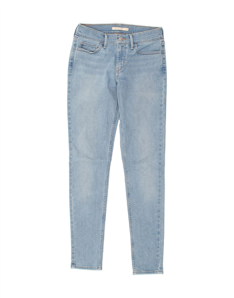 LEVI'S Womens 710 Super Skinny Jeans W27 L30 Blue Cotton Vintage Levi's and Second-Hand Levi's from Messina Hembry 