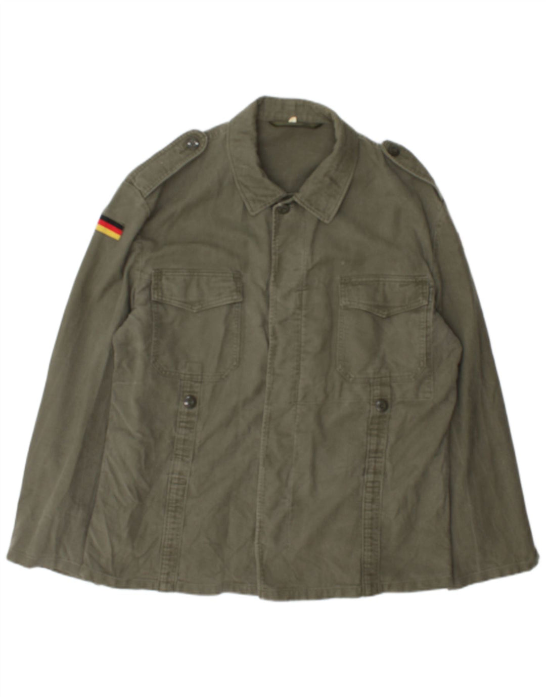 Vintage Mens Military Jacket UK 40 Large Khaki