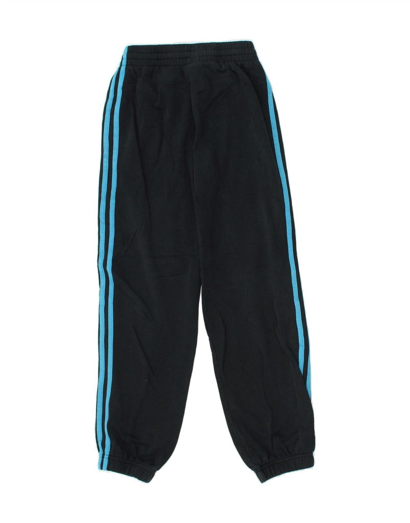 ADIDAS Boys Tracksuit Trousers Joggers 10-11 Years Medium  Black Cotton | Vintage Adidas | Thrift | Second-Hand Adidas | Used Clothing | Messina Hembry 