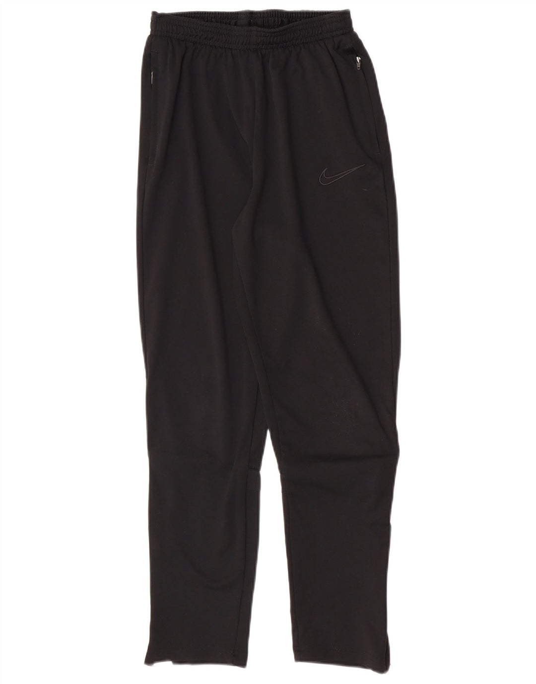 Nike Boys Dri Fit Tracksuit Trousers 13-14 Years XL Black Polyester