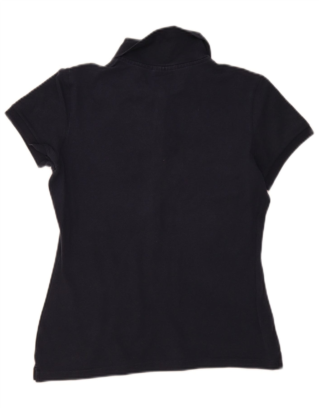 Lacoste Womens Polo Shirt Size 40 Medium Navy Blue Cotton