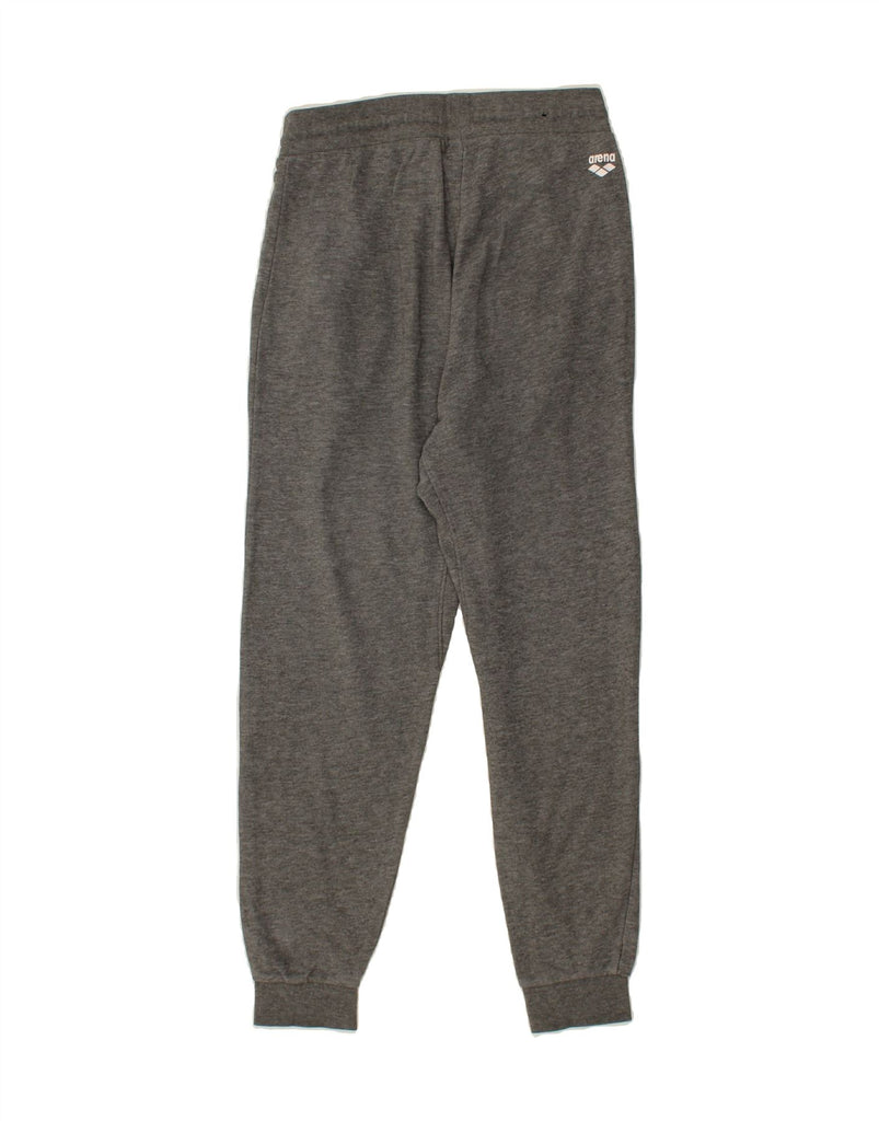 ARENA Mens Graphic Tracksuit Trousers Joggers Small Grey Cotton Vintage Arena and Second-Hand Arena from Messina Hembry 