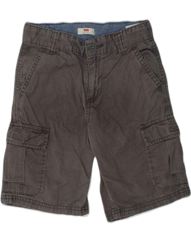 LEVI'S Boys Cargo Shorts 6-7 Years W24 Grey Cotton | Vintage Levi's | Thrift | Second-Hand Levi's | Used Clothing | Messina Hembry 