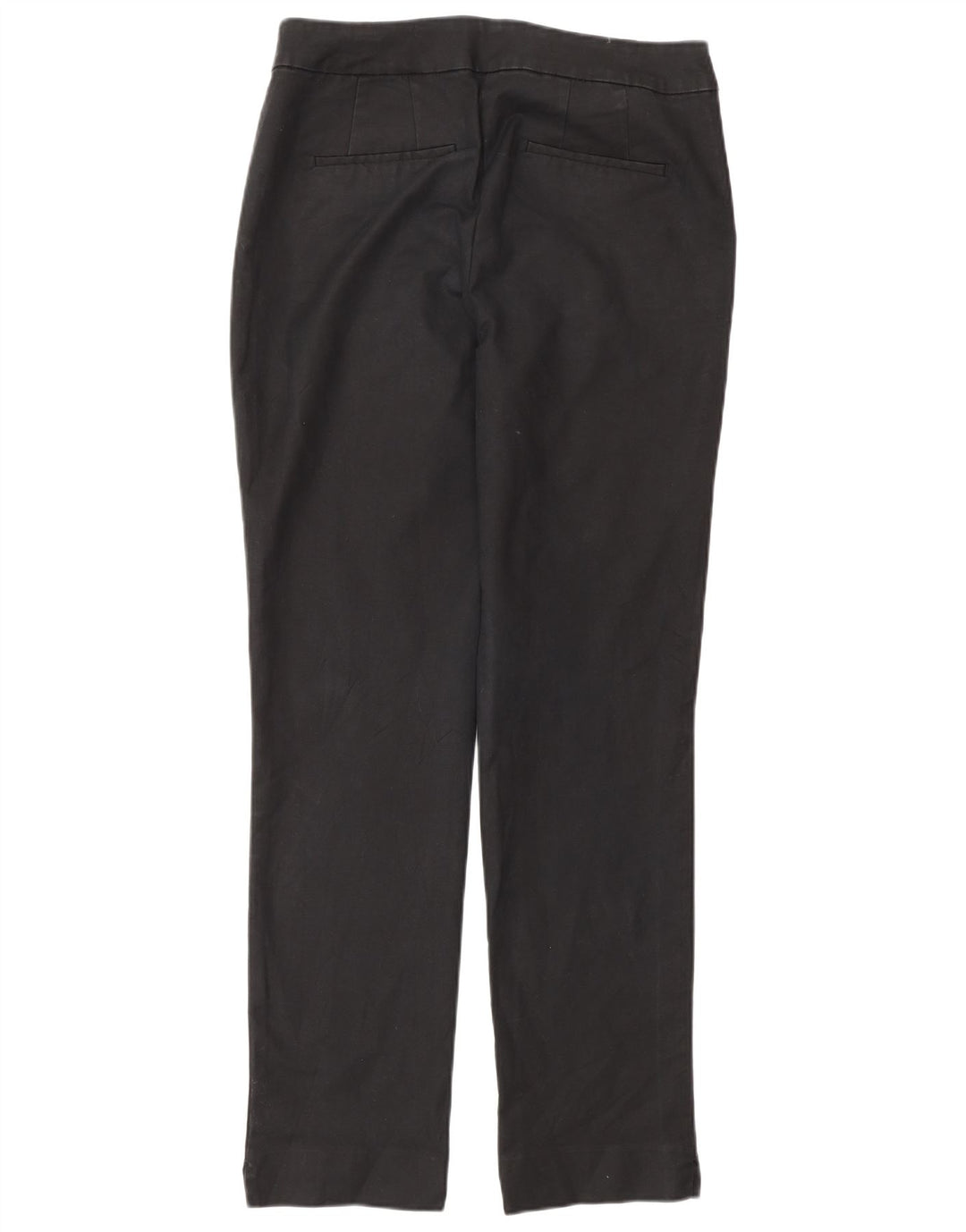BODEN Womens Straight Chino Trousers UK 12 Medium W32 L30 Black Cotton