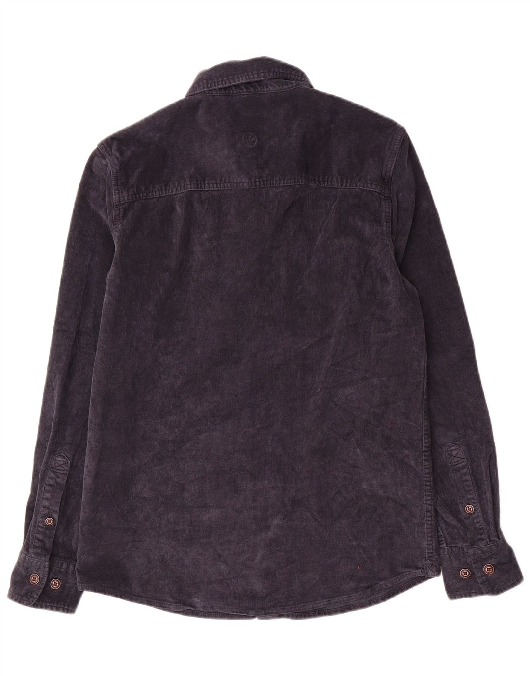 FAT FACE Mens Corduroy Shirt XS Navy Blue Cotton