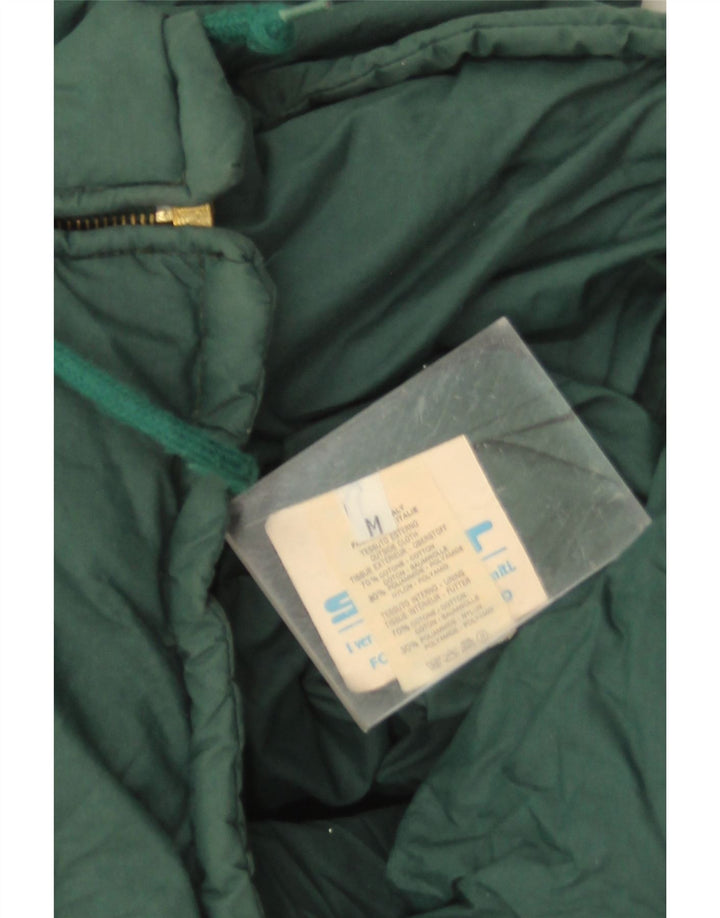 Martin's Womens Liner Padded Gilet UK 14 Medium Green Cotton