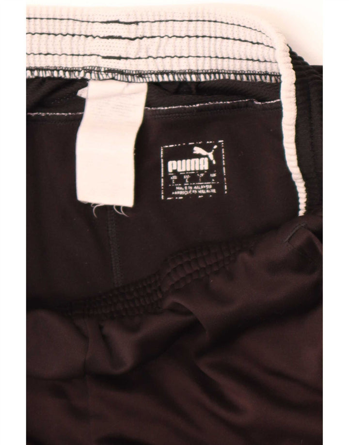 Puma Mens VfB Stuttgart Sport Shorts Large  Black Polyester
