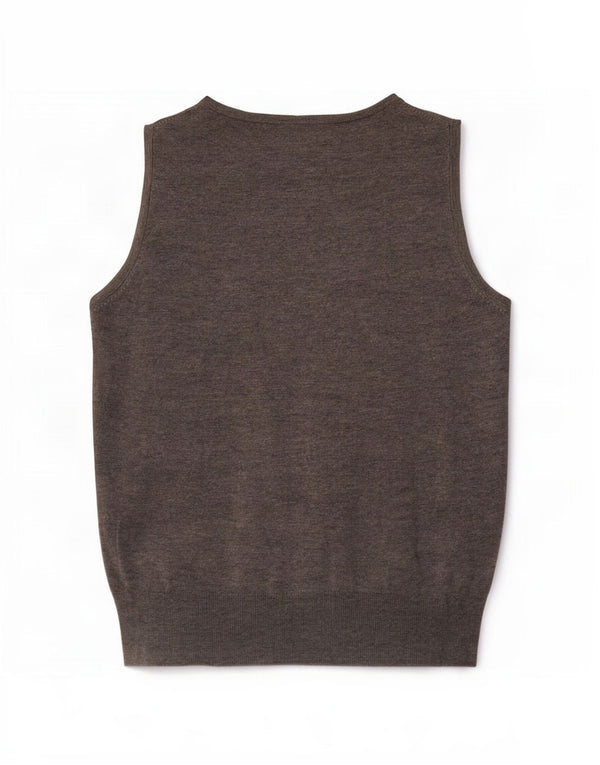Marks & Spencer Womens Vest Tank Top UK 20 2XL Grey Viscose