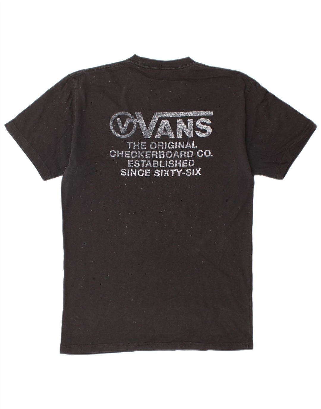 Vans Mens Classic Fit Graphic T-Shirt Top Medium Black