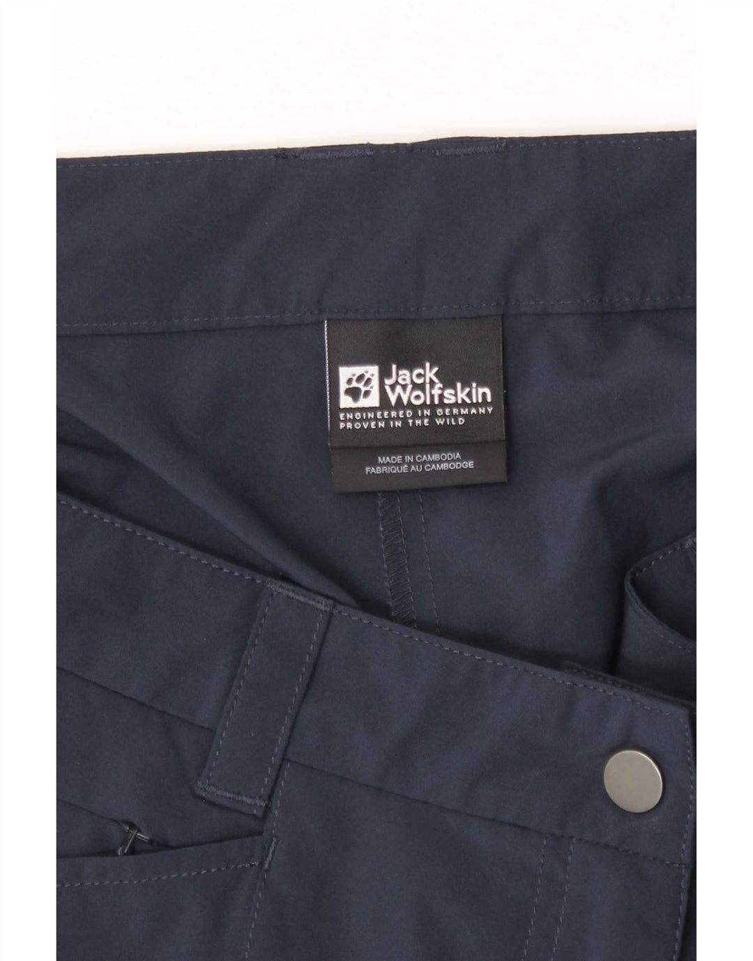 Jack Wolfskin Womens Skort UK 14 Medium Navy Blue