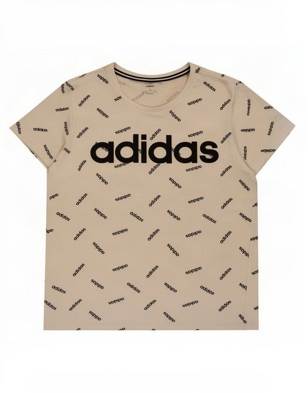 Adidas Mens Graphic T-Shirt Top Large White Cotton