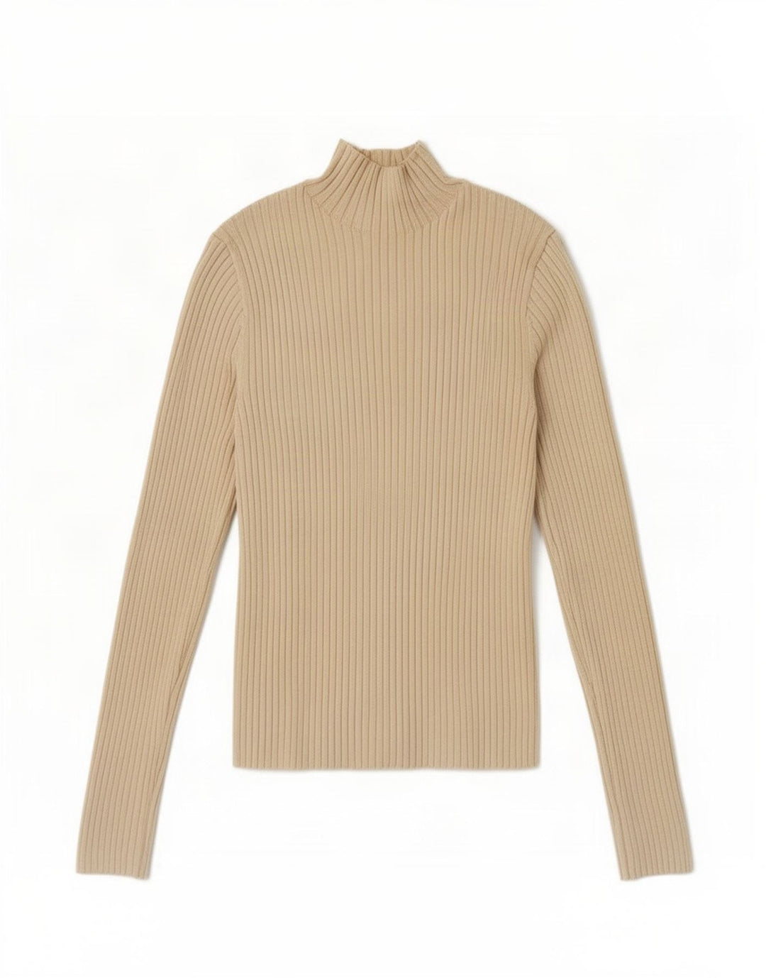 Zara Womens Turtle Neck Jumper Sweater UK 12 Medium Off White