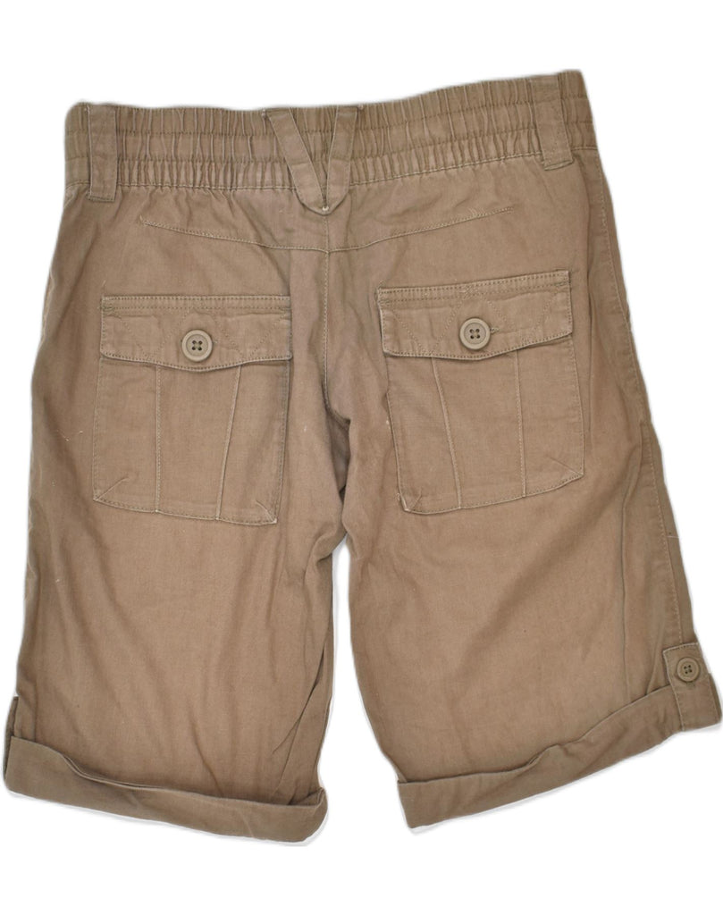 NIKE Girls Chino Shorts 11-12 Years W29 Brown Cotton Classic | Vintage | Thrift | Second-Hand | Used Clothing | Messina Hembry 