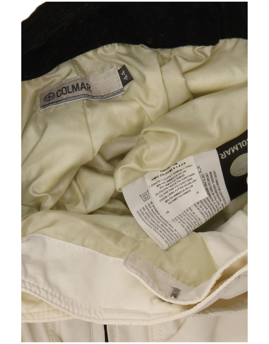 Colmar Womens Ski Trousers IT 44 Medium  White Polyamide