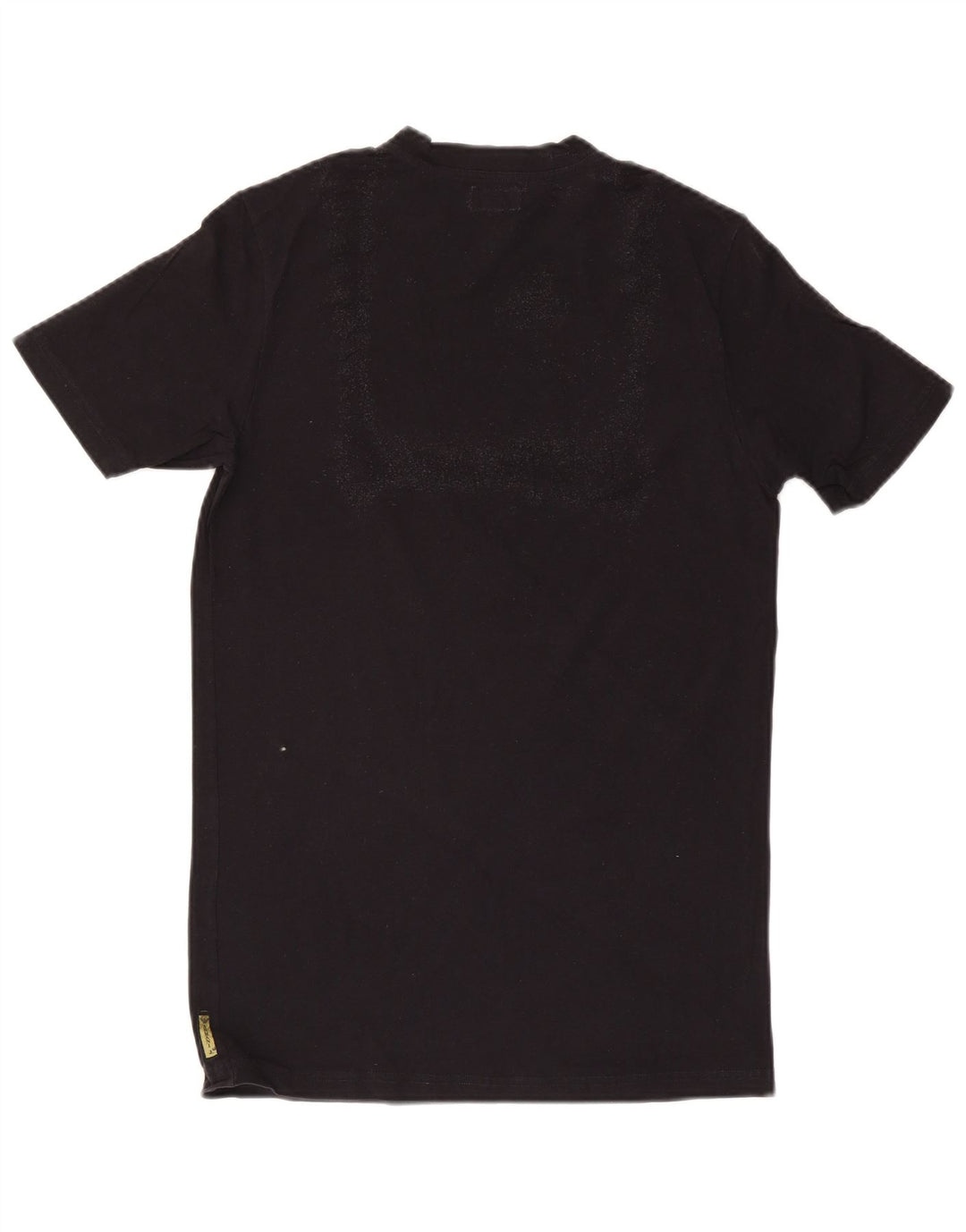 Armani Jeans Mens Graphic T-Shirt Top Medium Black